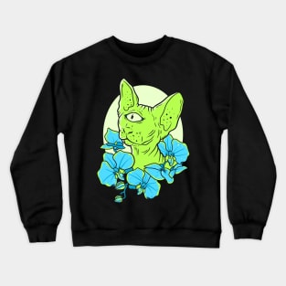 Space Sphynx Crewneck Sweatshirt